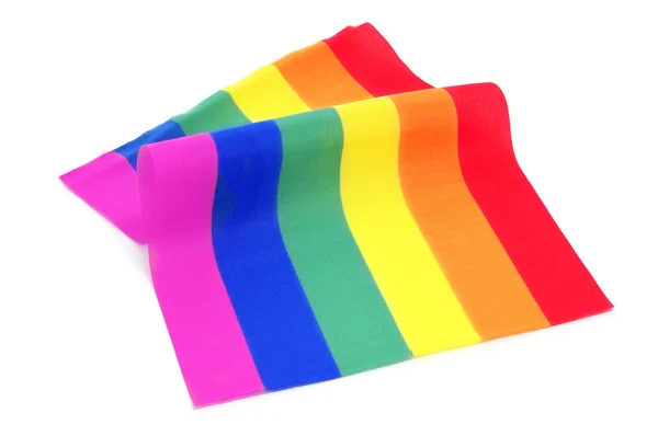 虹色の旗 — ストック写真