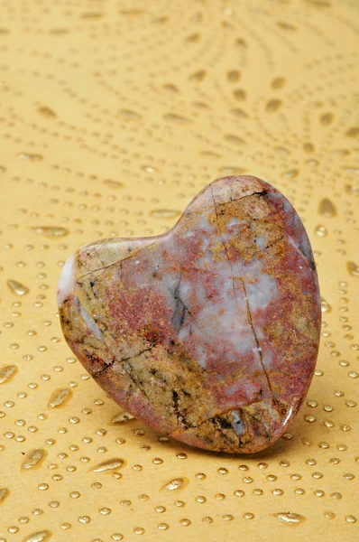 Каменное сердце — стоковое фото
