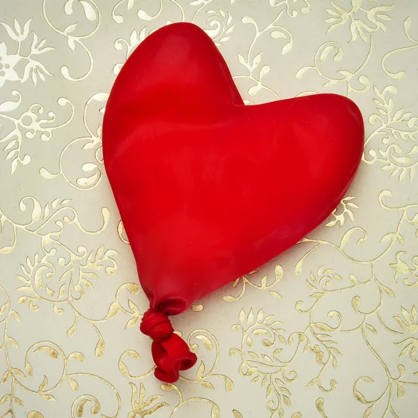 Balon w kształcie serca — Zdjęcie stockowe