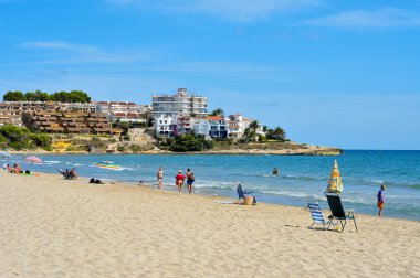 Altafulla beach, Spain clipart