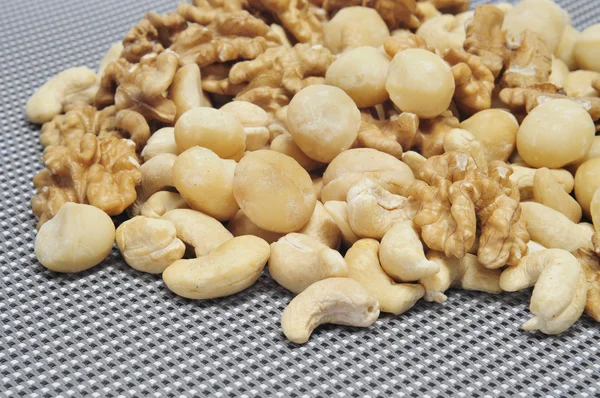 Blandade nötter — Stockfoto