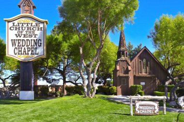 Little Church of the West in Las Vegas, United States clipart