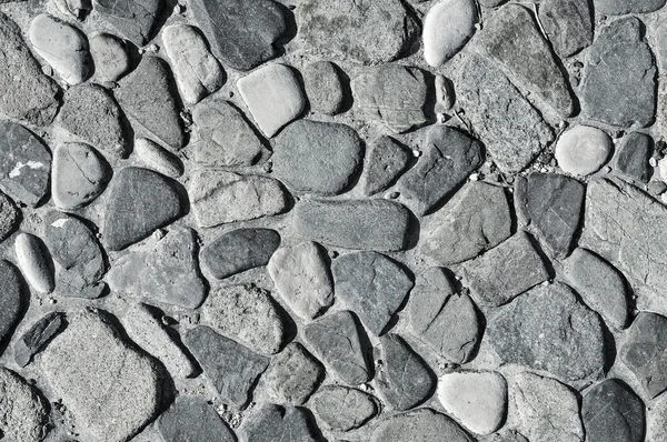 Pebbles wall background — Stock Photo, Image