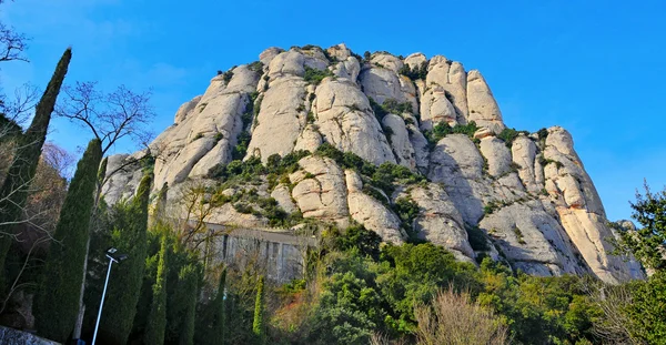 Montserrat dağ, İspanya — Stok fotoğraf