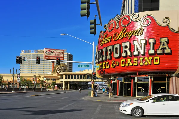 California Hotel és kaszinó a Las Vegas, Amerikai Egyesült Államok — Stock Fotó