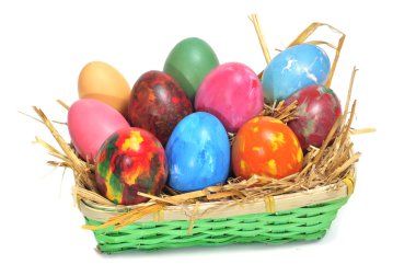 Easter eggs clipart