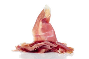 Spanish serrano ham clipart