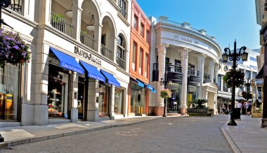 Rodeo Drive, Beverly Hills, United States clipart