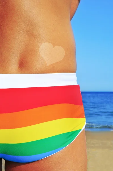 Gay beach — Stockfoto