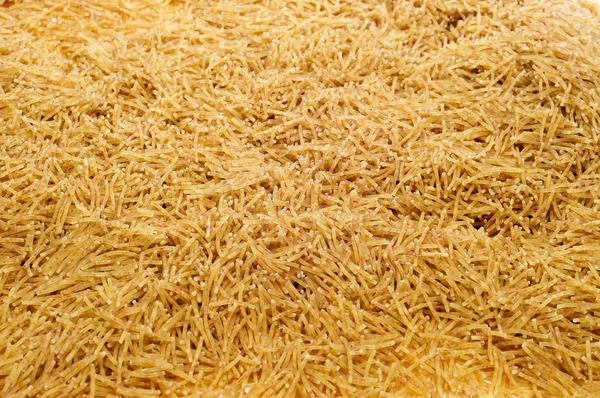 Whole wheat noodles — Stock Photo, Image
