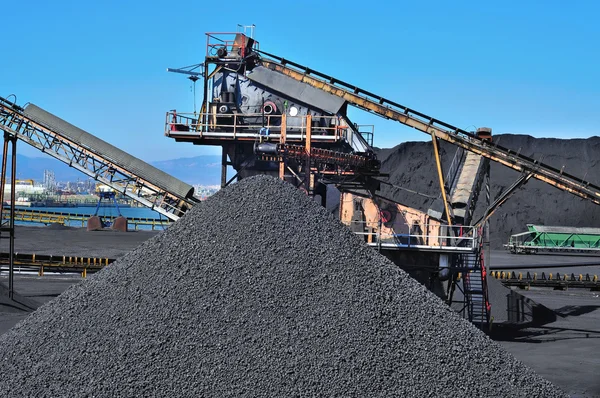 Kohleindustrie lizenzfreie Stockbilder