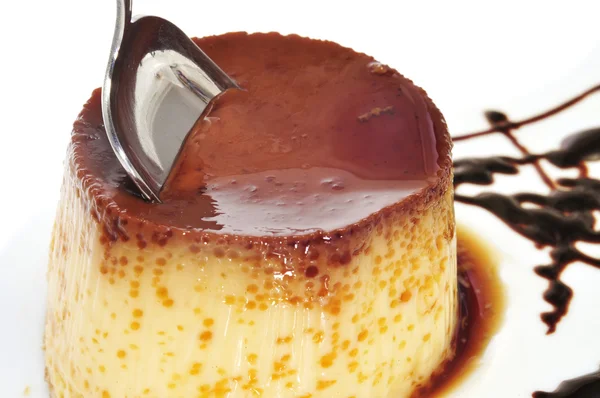 Crème caramel — Stockfoto