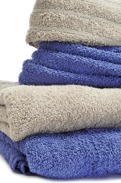 Högen av handdukar — Stockfoto
