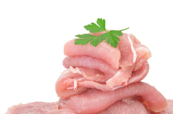 Raw turkey meat — Stock Photo, Image