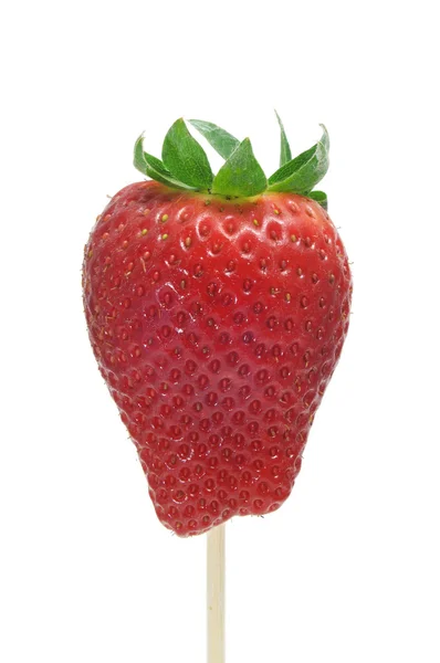Strawberry on a skewer — Stock Photo, Image