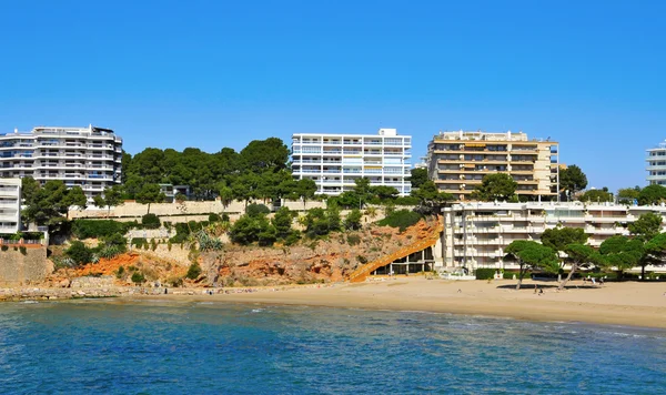 Carrer de Pelai beach, salou, Spanje — Stockfoto