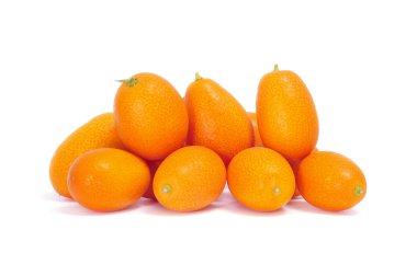 Pile of kumquats clipart