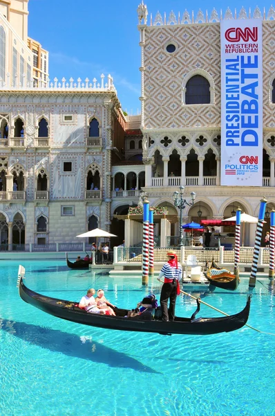 Het Venetiaanse resort hotel casino in las vegas, Verenigde Staten — Stockfoto