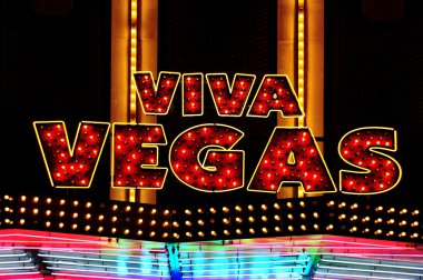 Viva vegas ışıklı işaret