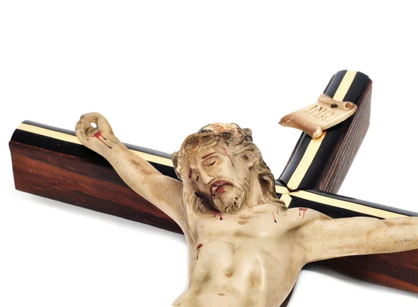 Jesus Christus im heiligen Kreuz — Stockfoto