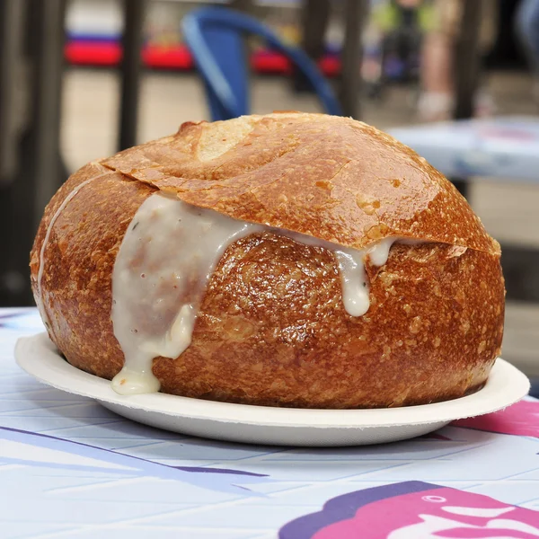 stock image San Francisco clam chowder