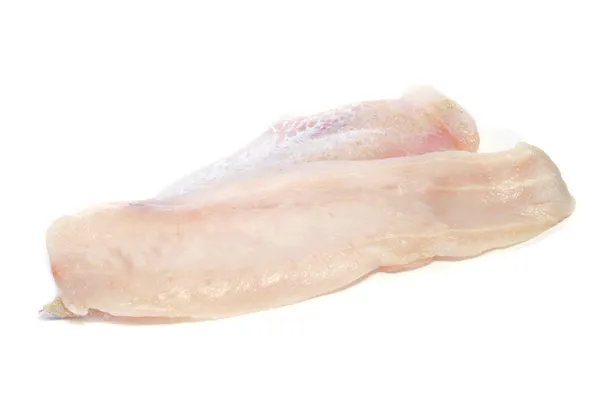Raw hake fillets — Stock Photo, Image