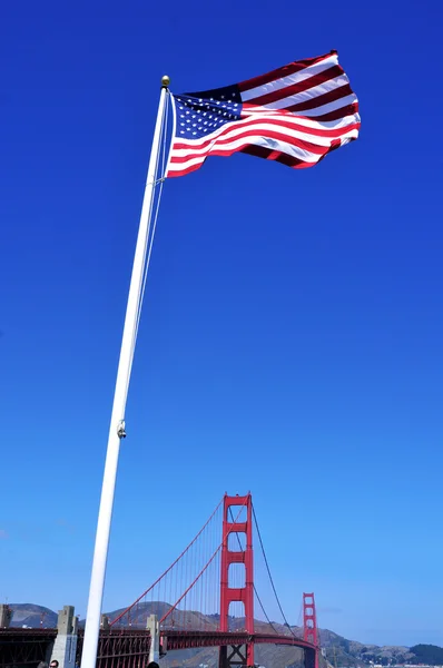 Мост Голден Гейт, Сан-Франциско, Соединенные Штаты — стоковое фото