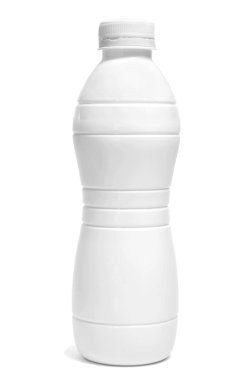 White bottle clipart