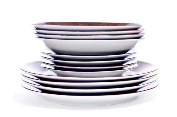 A pile of plates — Stock Photo, Image