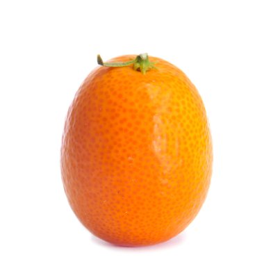 Closeup of a kumquat clipart