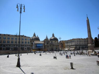 Piazza del popolo, Roma