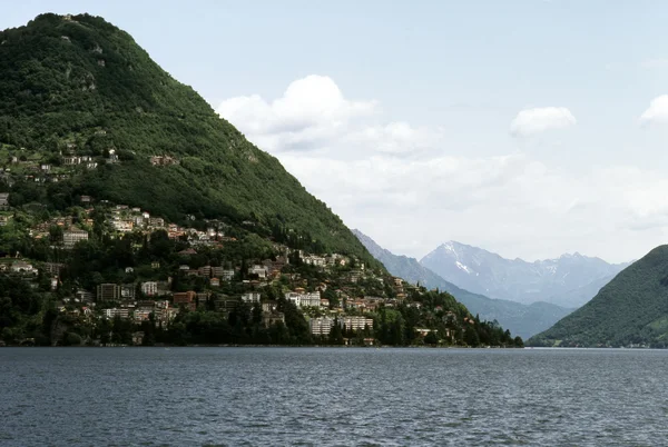 ルガーノ湖 — ストック写真