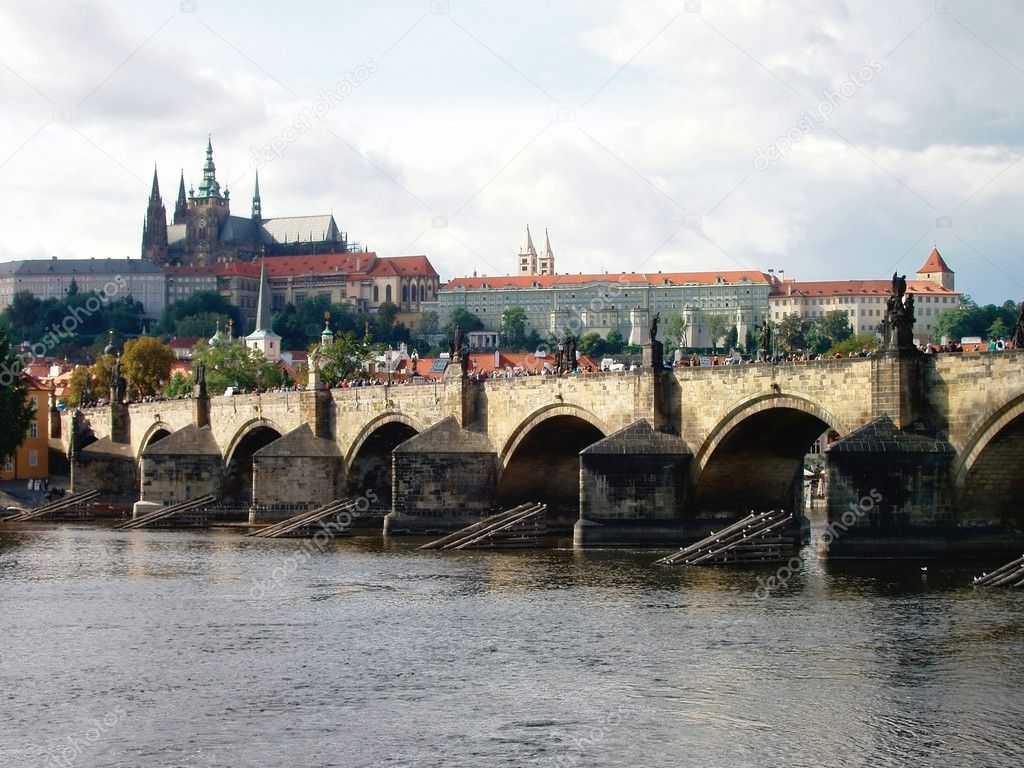Charles Bridge ans Prague Castle