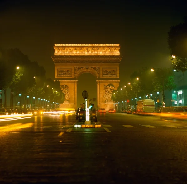 Vítězný oblouk, Paříž — Stock fotografie