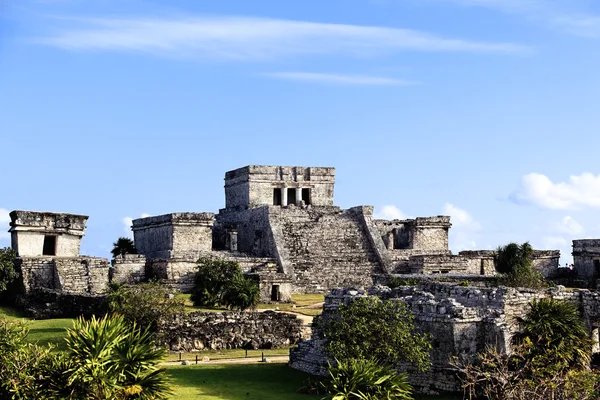 The famous archaeological ruins of Tulum — Stock Photo, Image