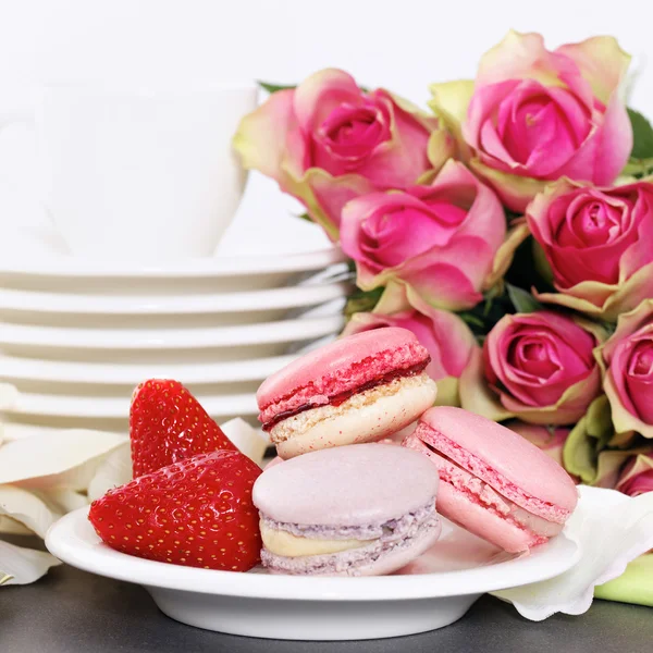 Dessert sur la Saint-Valentin — Photo