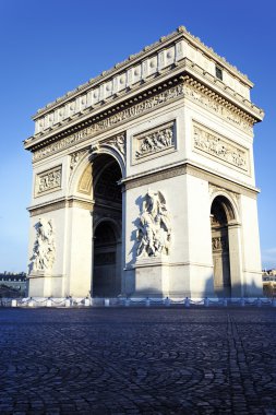 arc de triomphe dikey görünüm