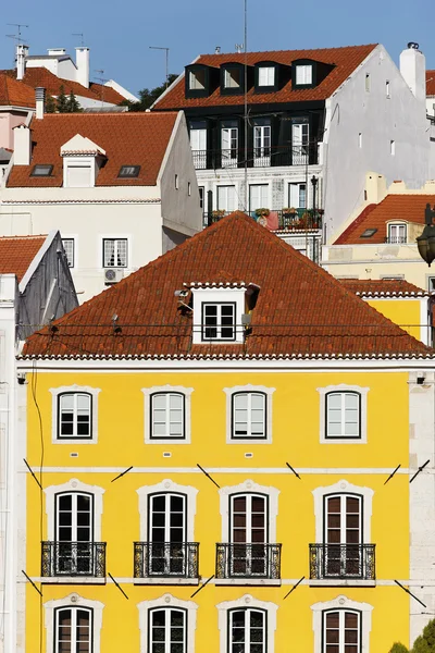 Farvet Lissabon - Stock-foto