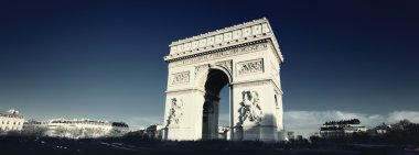 Arc de Triomphe with special photograpic processing clipart