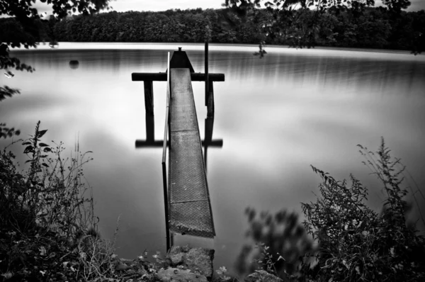 Lagoa romântica — Fotografia de Stock