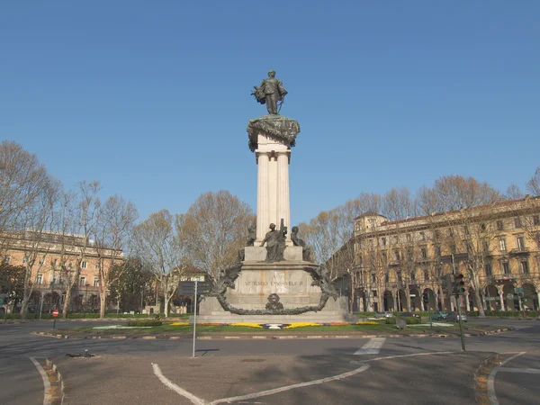 Vittorio Emanuele II statue — Stock Photo, Image