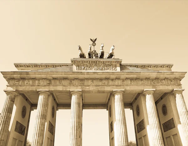 Bramy Brandenburskiej, berlin — Zdjęcie stockowe