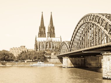 Koeln panorama clipart