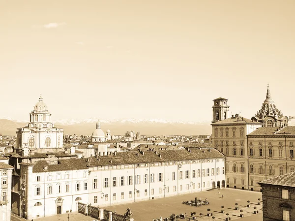 Piazza Castello, Turin — Stock Photo, Image