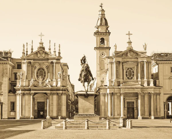 サンタ ・ クリスティーナ、サン ・ カルロ教会 — ストック写真