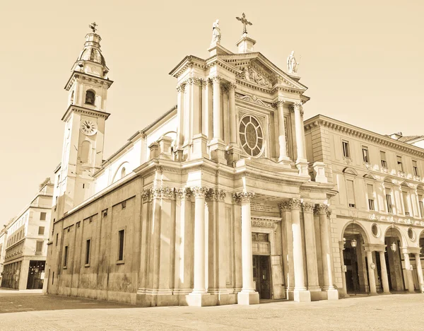Церковь Санта-Кристина и Сан-Карло — стоковое фото