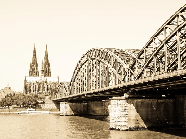 Koeln panorama — Stockfoto