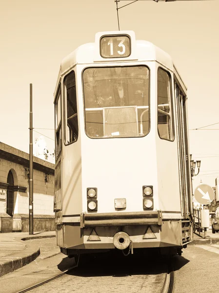 Een tram — Stockfoto