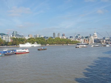 Londra 'da Thames Nehri