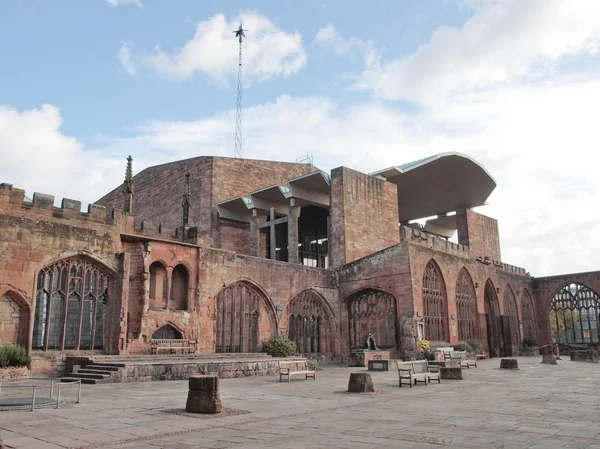 Coventry Cathedral ruins — Stock Photo, Image